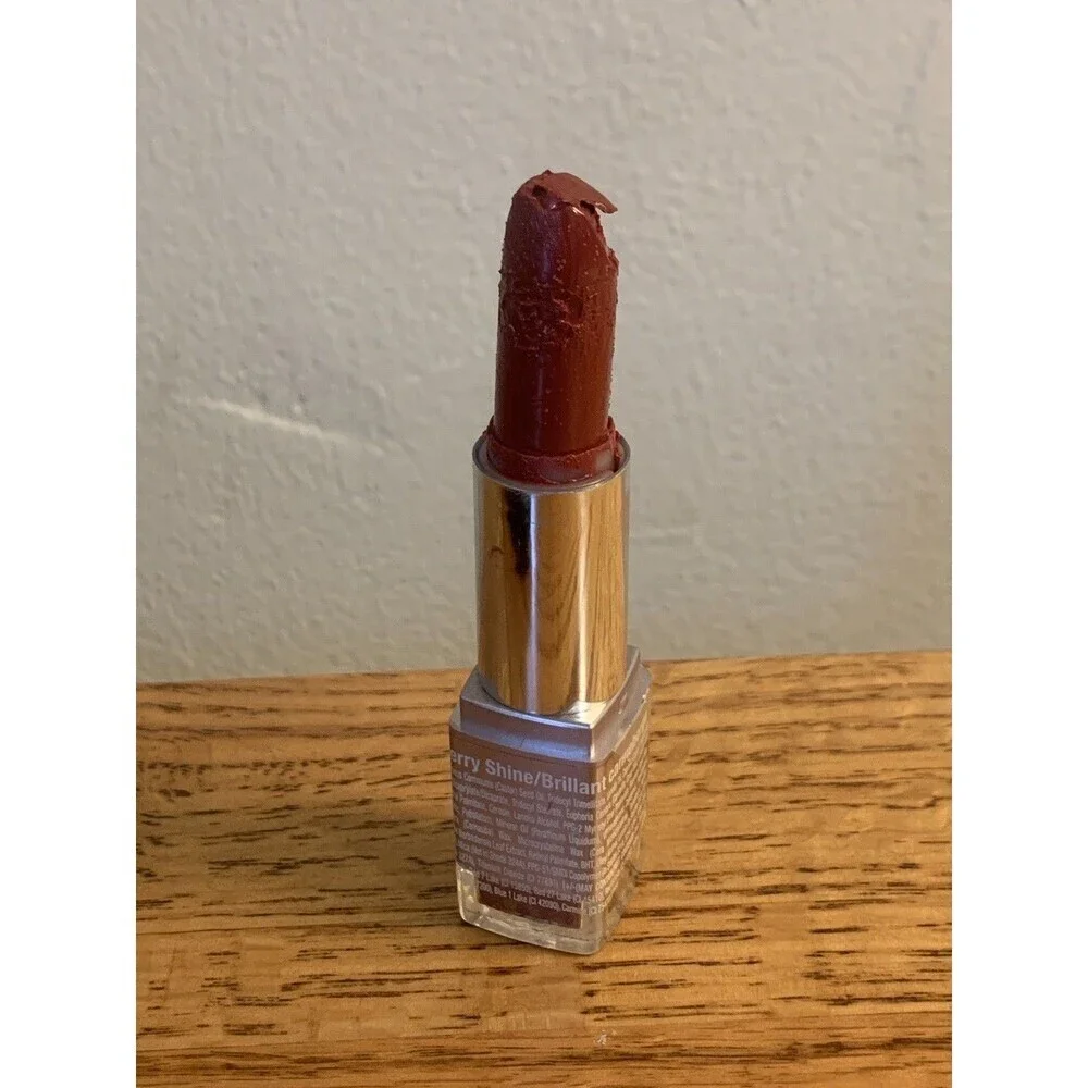 DISCONTINUED Wet N Wild Vintage Lipstick Wild Shine 330A CRANBERRY SHINE FLAW